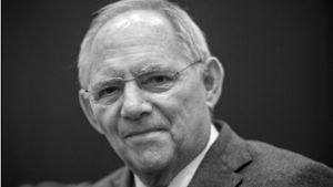 Wolfgang Schäuble (1942-2023) Foto: dpa/Michael Kappeler