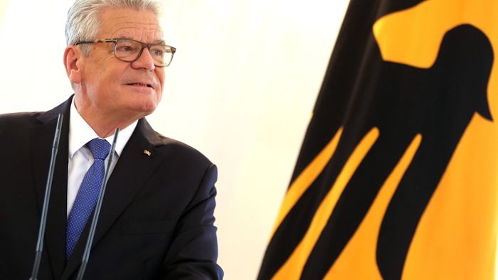 Bundespräsident Gauck sorgt sich um Sicherheit