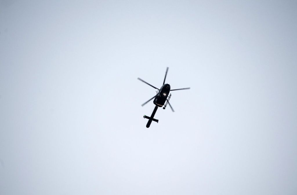 Hubschrauber-Einsatz über Brüssel