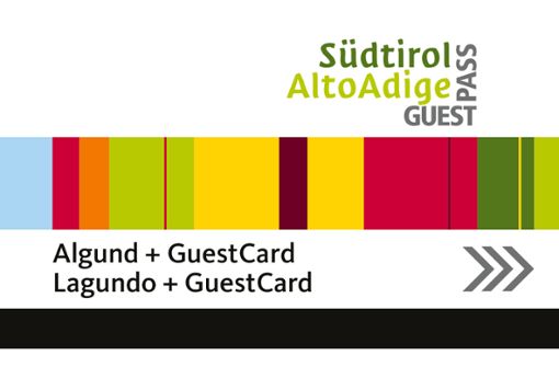Mit der AlgundCard fahren Sie kostenlos in ganz Südtirol mit öffentlichen Verkehrsmittel.