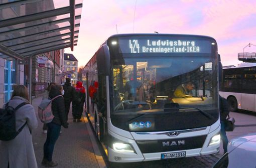 Der Busverkehr ist wegen vieler Verspätungen  im Kreis Ludwigsburg nicht allzu attraktiv. Foto: Werner Kuhnle