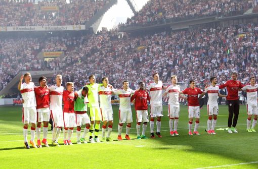 Feiertag für die VfB-Fans: Beim letzten Derby gab es einen glatten 2:0-Sieg zu bejubeln. Foto: Baumann