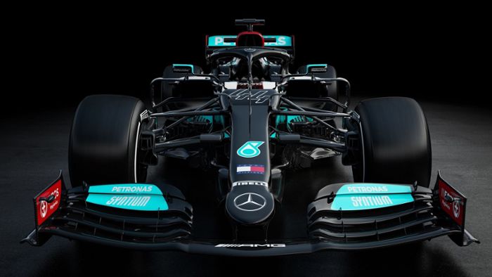 So sieht der neue Silberpfeil von Mercedes aus