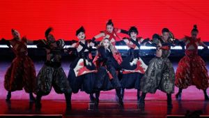 Madonna bei einem ihrer letzten Konzerte der „Rebel Heart“-Welttournee Foto: Getty