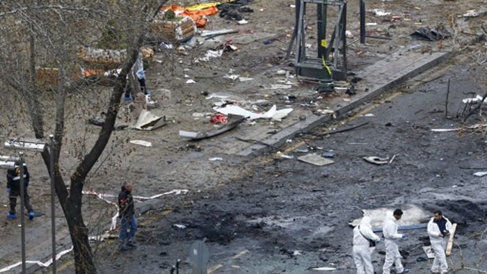 37 Tote beim Anschlag in Ankara