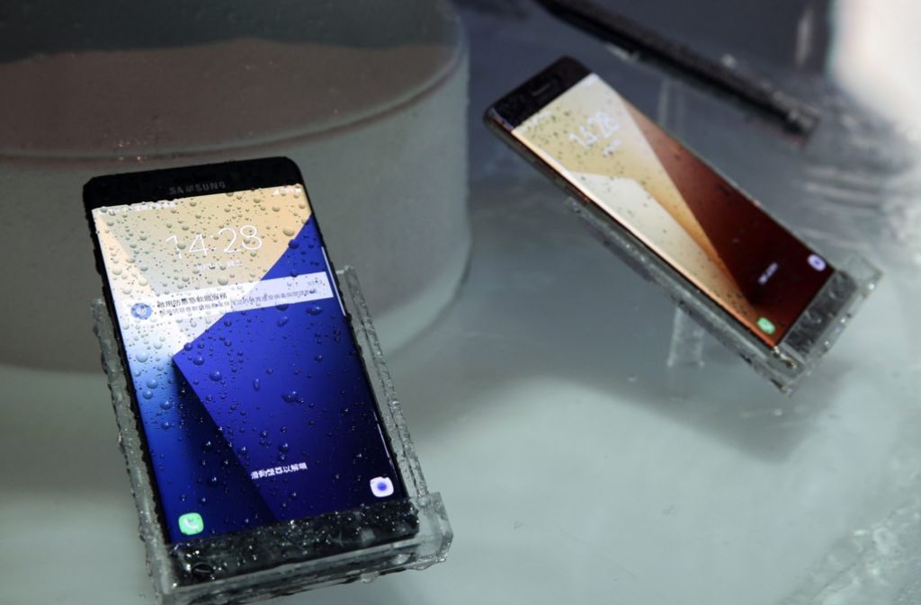 Samsungs Galaxy Note 7 war erst vor zwei Wochen in Südkorea und den USA auf den Markt gekommen. Foto: dpa