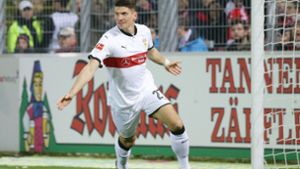 Mario Gomez hat aktuell 69 Tore für den VfB Stuttgart erzielt. Foto: Pressefoto Baumann