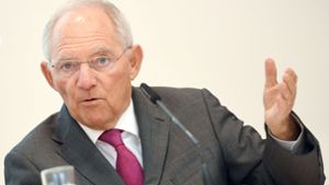 Schäuble stellt sich gegen Forderungen von SPD und Opposition