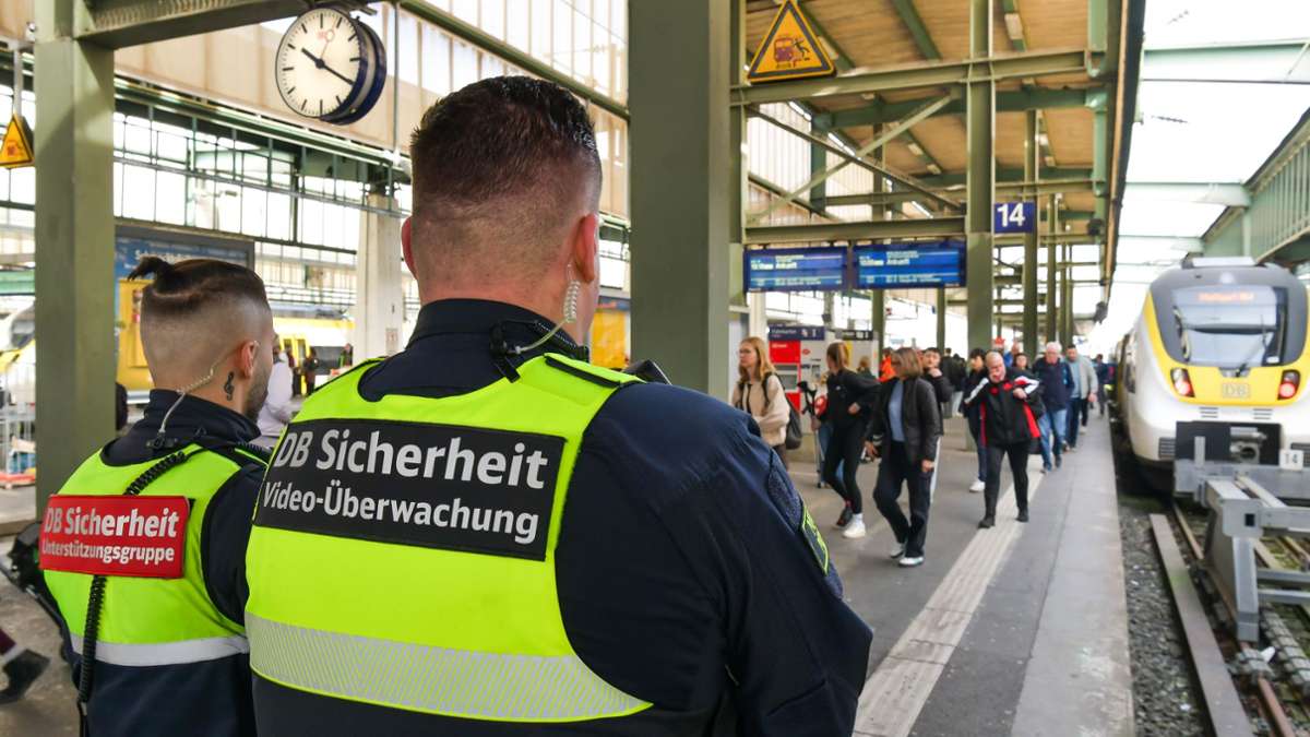 Deutsche Bahn erhöht Präsenz - Mehr Sicherheit am Stuttgarter Hauptbahnhof ...