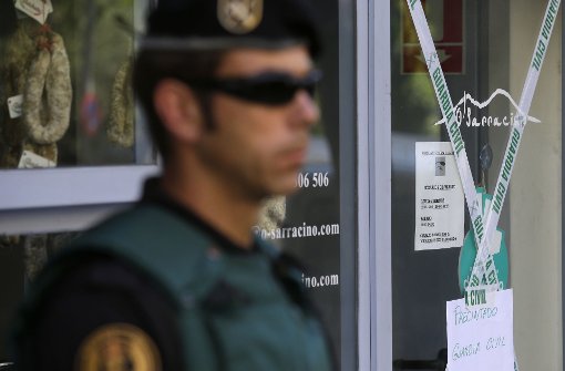 Die spanische Guadia Civil hat in einem Café in Barcelona einen führenden Mafiaboss festgenommen, der auch im Raum Karlsruhe seine Geschäfte betrieb. Foto:  