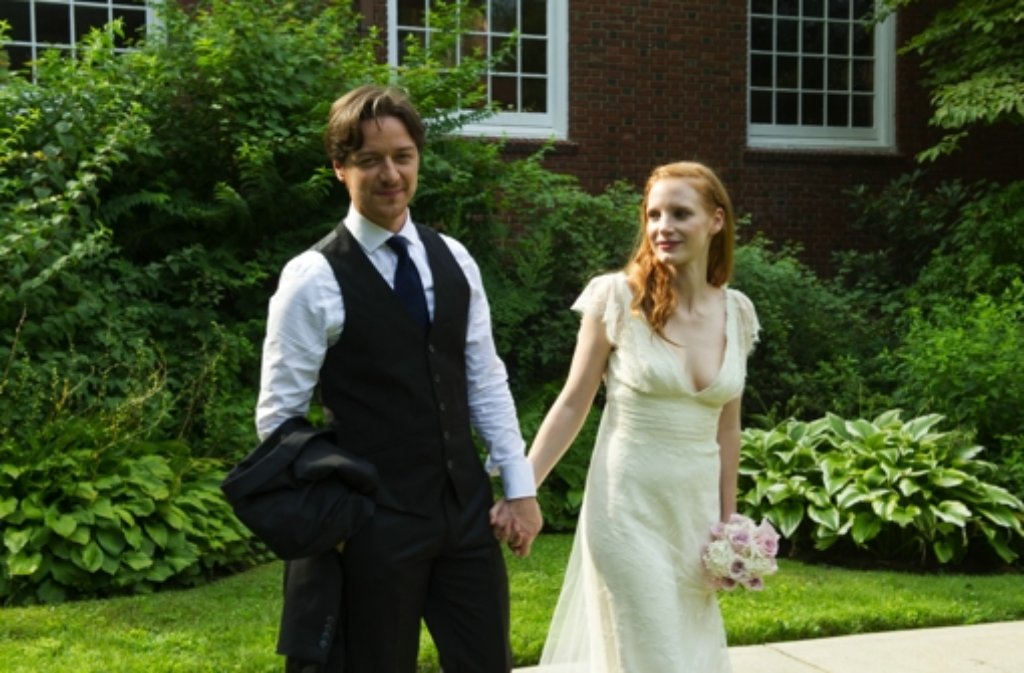 James McAvoy und Jessica Chastain in  „Das Verschwinden der Eleanor Rigby“