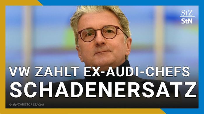 VW zahlt Ex-Audi-Chefs Stadlers Schadenersatz in Millionenhöhe | Dieselskandal-Geständnis