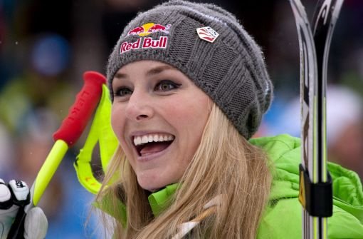 Das Lächeln fiel ihr lange Zeit schwer: Ski-Ass Lindsey Vonn war psychisch angeschlagen. Foto: dapd
