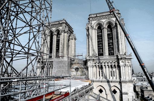 Dauerbaustelle: Notre-Dame Foto: AFP/Stephane de Sakutin