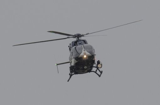 Die Besatzung des Hubschraubers entdeckte den Vermissten. (Symbolbild) Foto: dpa/Boris Roessler