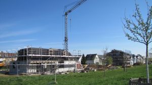 Das Gebiet Schießhausäcker in Plieningen wird bereits bebaut. Foto:  