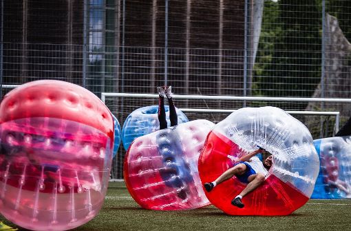Das Bubble Soccer Benefiz-Turnier des vergangenen Jahres erfährt eine Neuauflage Foto: Round Table