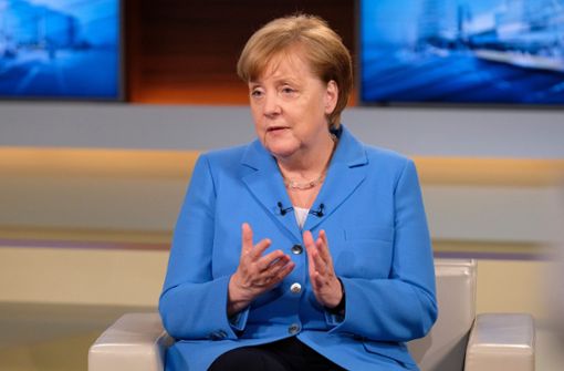 Angela Merkel hat sich bei Anne Will zum Fall Ilkay Gündogan und Mesut Özil geäußert. Foto: NDR