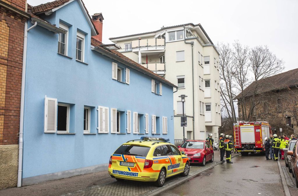 Bei einem Brand in Ludwigsburg sind zwei Menschen ums Leben gekommen.