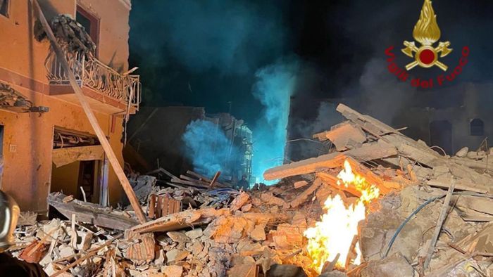 Gebäudeexplosion zerstört mehrere Gebäude – Todesopfer und Vermisste