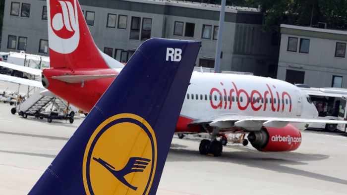 Air Berlin solkönnte zu großem Teil an Lufthansa gehen