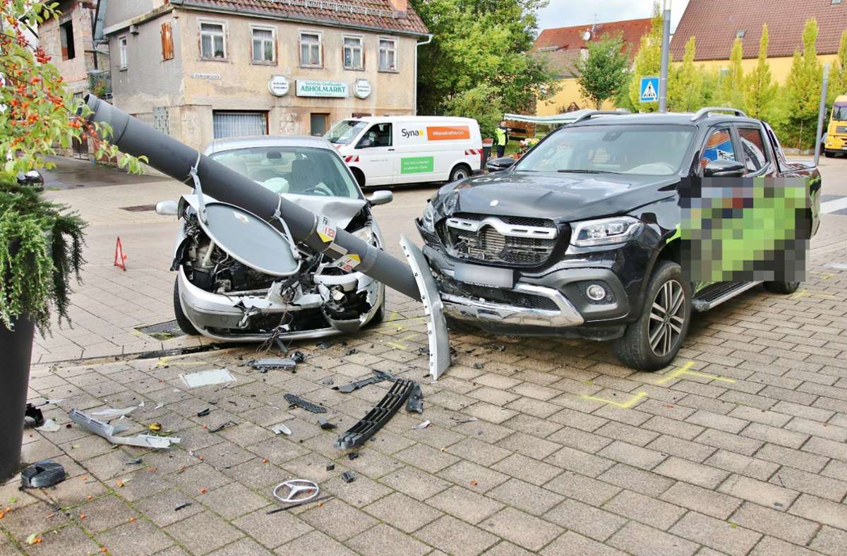 Der Unfall ereignete sich in Rudersberg.