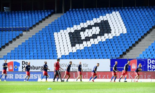 Das Heimspiel des HSV gegen Erzgebirge Aue ist abgesagt. (Symbolbild) Foto: Witters/Witters/Pool/Witters via Thorsten Baering/ValeriaWitters