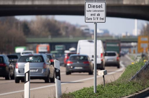 Das Fahrverbot für Euro-4-Diesel gilt in Stuttgart seit dem 1. April ausnahmslos für alle Autos. Foto: dpa