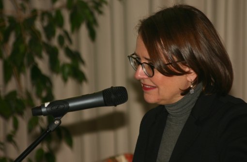 Annette Widmann-Mauz hielt beim Empfang die Festrede. Foto: Kai Müller