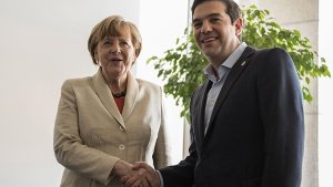 Angela Merkel und Alexis Tsipras treffen in Brüssel aufeinander. Foto: ANA-MPA