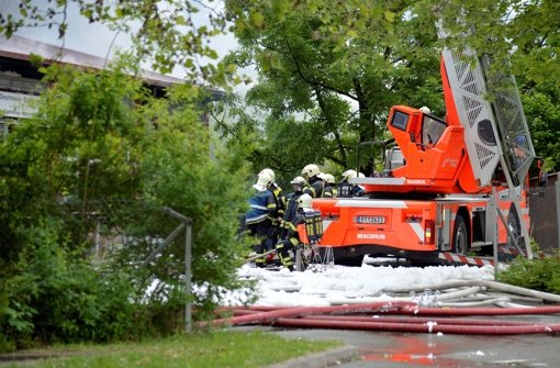 In Reutlingen kam es am Dienstag zu einem schweren Brand.  Foto: dpa