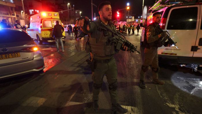 Bluttat in israelischer Siedlung: Mehrere Tote durch Schüsse bei Synagoge in Ost-Jerusalem
