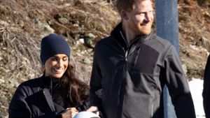 Prinz Harry und Herzogin Meghan haben Schnee-Spaß in Kanada. Foto: imago/i Images