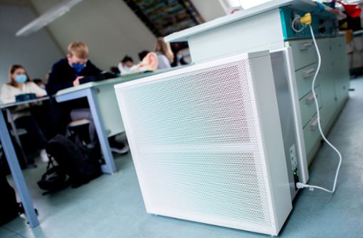 Helfen Luftfilter für einen besseren Schulbetrieb? Foto: dpa/Hauke-Christian Dittrich