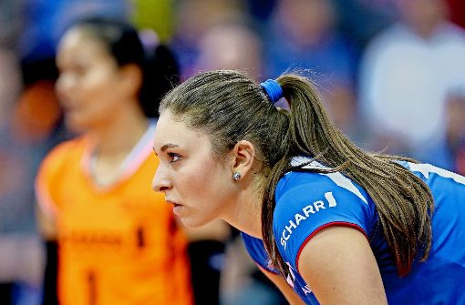 Michaela Mlejnková richtet ihren Fokus auf die Play-Off-Spiele. Foto: Pressefoto Baumann