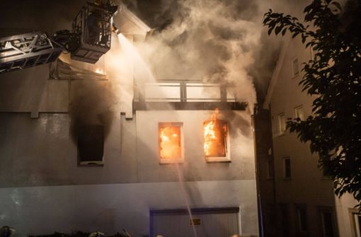 Die Feuerwehr musst in der Nacht von Freitag auf Samstag zum Einsatz in die Marbacher Altstadt ausrücken. Foto: 7aktuell.de/Simon Adomat/7aktuell.de | Simon Adomat