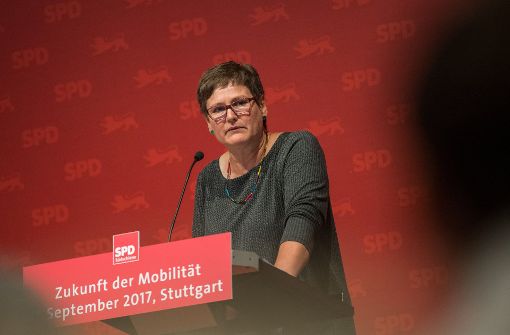SPD-Chefin Leni Breymaier Foto: dpa