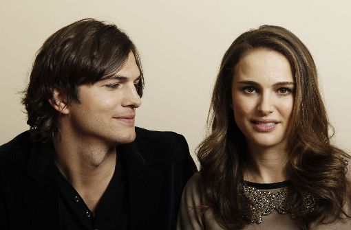 Die Schauspielerin Natalie Portman (rechts) beschwert sich darüber, dass sie in einem gemeinsamen Film mit Ashton Kutcher (links) weniger verdient hat als er, obwohl beide eine Hauptrolle hatten. Foto: AP