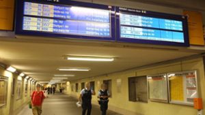 Nach einem Angriff am Bietigheimer Bahnhof ermittelt die Polizei (Symbolbild). Foto: 7aktuell.de//Sven Adomat