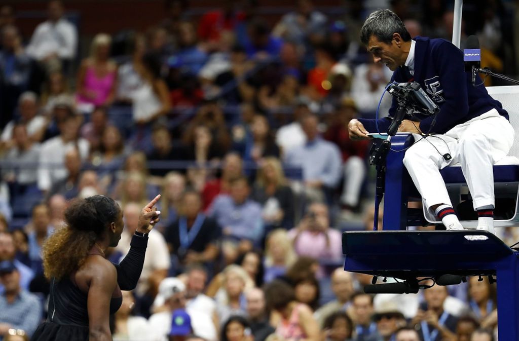 Carlos Ramos wurde beim Finale der US Open in New York von Serena Williams beschimpft.