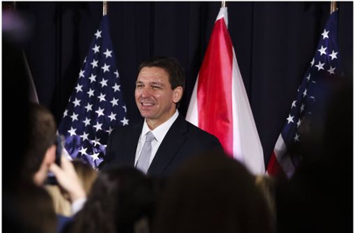 Er gilt als Star der Republikaner in den USA: Floridas Gouverneur Ron DeSantis. Foto: IMAGO/ZUMA Wire/IMAGO/Dirk Shadd