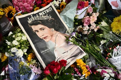 Die Menschen in Großbritannien trauern um die Queen. Foto: AFP/MARCO BERTORELLO