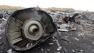 2014 wurde das Passagierflugzeug von Malaysia Airlines über der Ostukraine abgeschossen. Foto: AFP