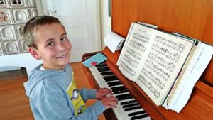 Der  neunjährige Amadeus Lerch  hat trotz seines jungen Alters schon viel Bühnenerfahrung. Foto: Veranstalter