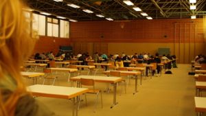 Derzeit schreiben die Studenten Prüfungen in der Keltenschanze. Foto: Rüdiger Ott