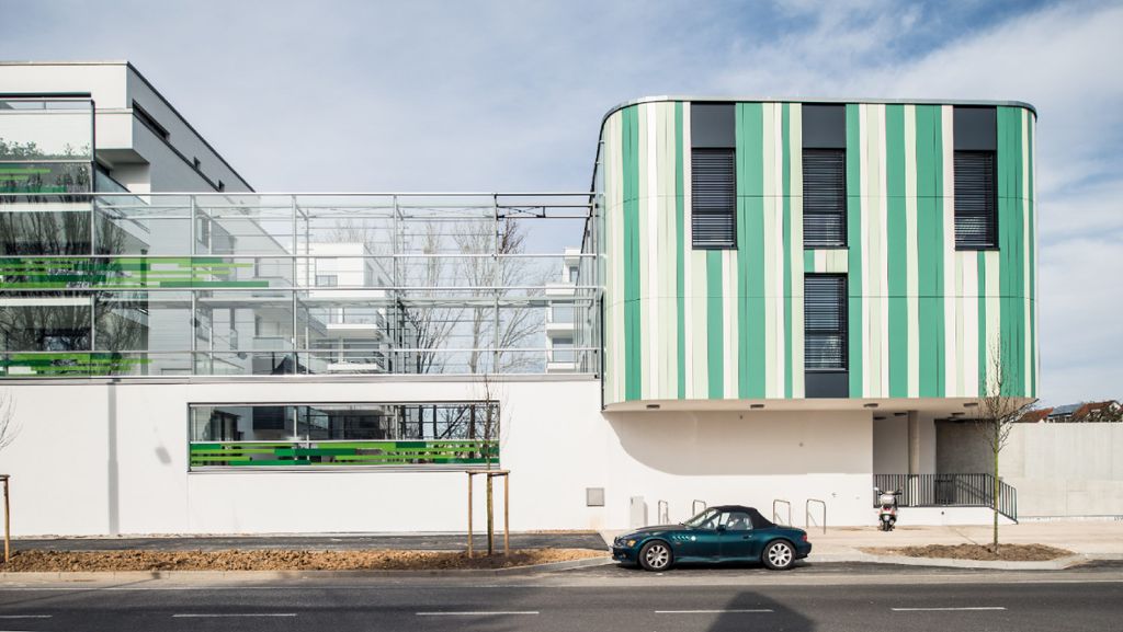 Stuttgarts Baustellen: Der Wohnpark am Probstsee in Möhringen im Februar