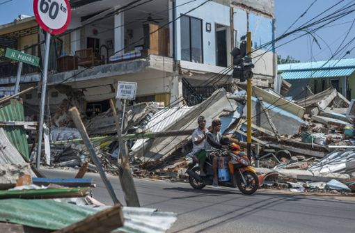 Seit Ende Juli haben mehrere Erdbeben die Insel Lombok erschüttert. Foto: AP