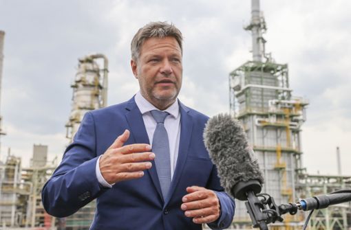 Bundeswirtschaftsminister Robert Habeck (Grüne) steht unter Druck,  die Industrie in der Gaskrise wirkungsvoll zu schützen. Foto: dpa/Jan Woitas