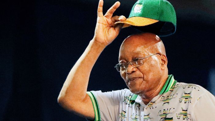 Nimmt Zuma den Hut?