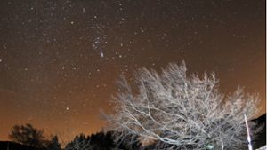 In der Nacht von Freitag auf Samstag erreicht der Sternschnuppenstrom der Leoniden seinen Höhepunkt Foto: dpa